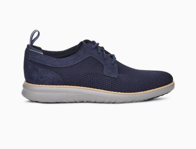 UGG Union Derby HyperWeave Mens Sneakers Navy - AU 53CJ